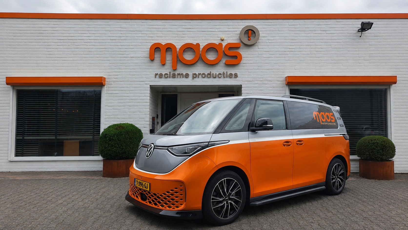 Maas Reclame bedrijfswagen